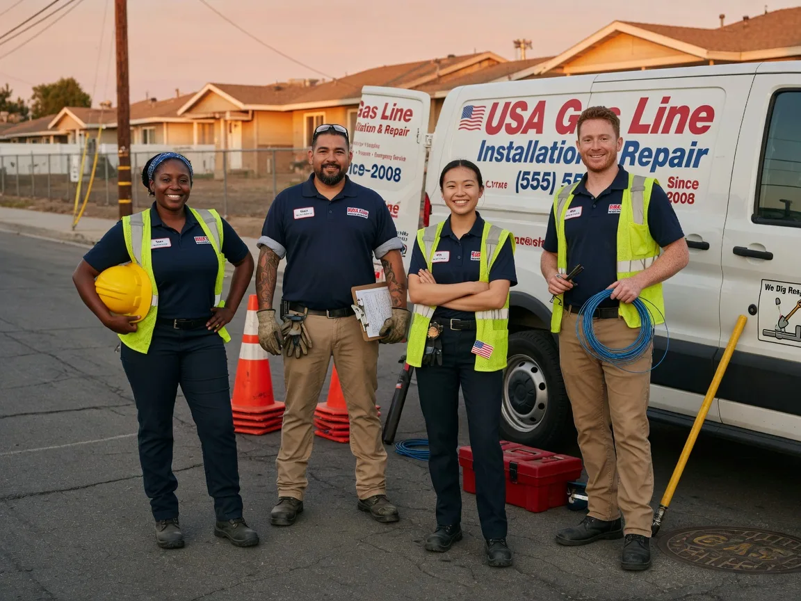 Gas Line Installation company in Tuskahoma, OK